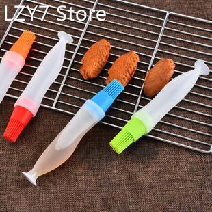 Portable Silicone Suction Table Oil Bottle Brush Multifuncti