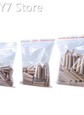 100 Pieces Practical M6/M8/M10 Straight Grain Wood Pin Nail