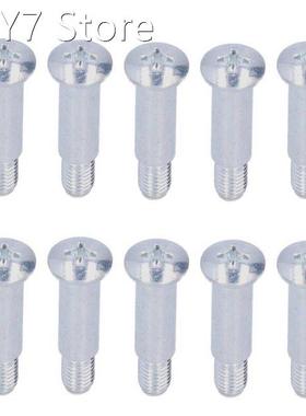 10Pcs Casters Screw Sturdy Durable Convenient Widely Applica