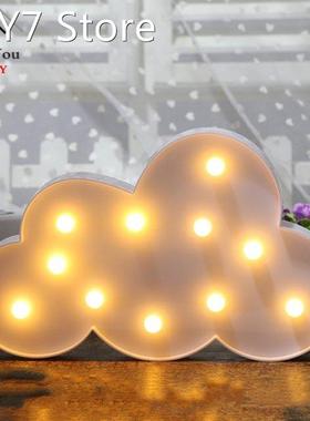 LED cloud decoration lamp Christmas romantic decoration nigh