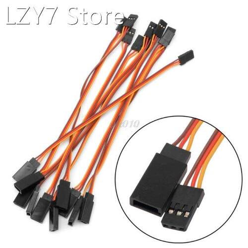 10Pcs 150mm Servo Extension Lead Wire Cable For RC Futaba JR