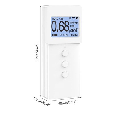 KB6011/4011 Geiger Counter Nuclear Radiation Detector Person