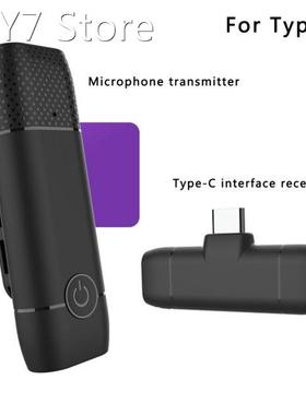 New Wireless Lavalier Microphone Portable Audio Video Record