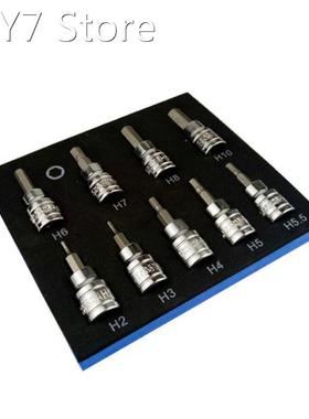 High Quality 9PCS 3/8 Pressure Batch Sleeve Tool Set Machine