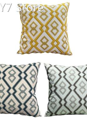 2022 New Cotton Throw Pillow Case Cushion Cover Modern Couch