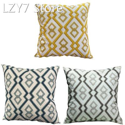 2022 New Cotton Throw Pillow Case Cushion Cover Modern Couch