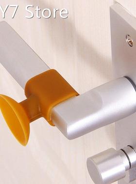 Silicone Door Handle Knob Crash Pad Wall Bumper Guard Stoppe