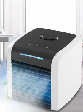 Air Cooler, Mini Portable Air Conditioner Fan Noiseless Evap