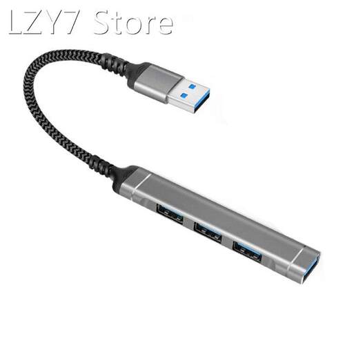 4 Port USB 3.0 Hub Splitter for Laptop USB Hub 2.0 Powered 5