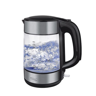 Household Large Capacity 1.7L Glass Electric Kettle High Bor