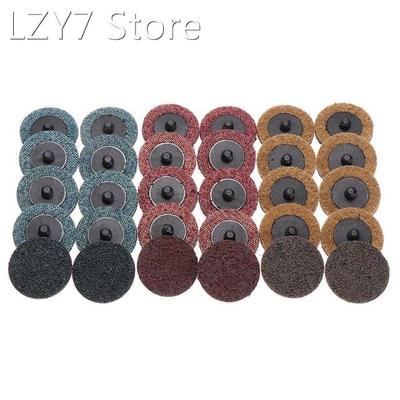 10pcs 2 50mm Discs Quick Change Abrasive Disc & Clean Gr