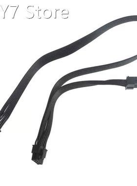 8Pin Male to 2 x 8 Pin (6 + 2) Male Cable Dual 8 Pin PCI-Exp