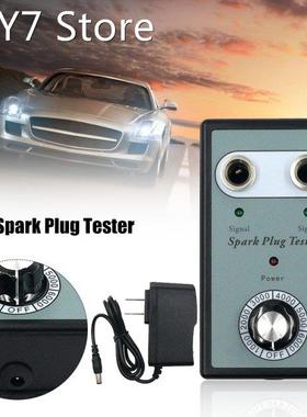 Dual Hole Car Spark Plug Tester Ignition Plug Analyzer Diagn