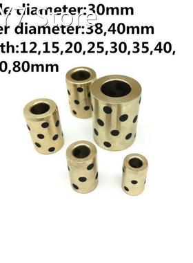 Inner diameter 30mm linear graphite copper set bearing coppe