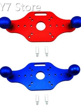 Woodworking Router Bottom Plate Bakelite Milling Mounting Pl