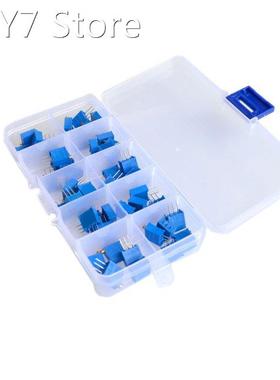 50Pcs/Lot 3296W Multiturn Trimmer Potentiometer Kit High Pre