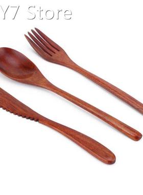 Wooden Flatware Set Wood Spoons Forks Wooden Spoons Forks Se