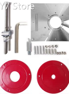 Carpintería Multifunctional Aluminum Alloy Router Tab