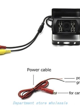 New Car Night Vision LED Rear View Backup Camera  Foldable