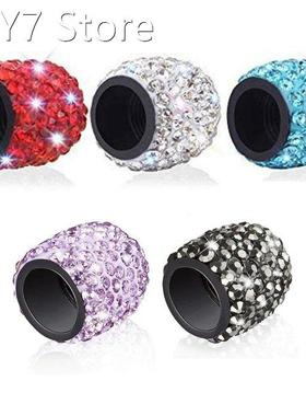 Valve Stem Caps 4 Pack Handproduced Rhinestone Universal Car