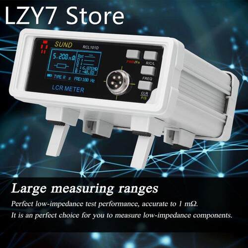 LCR Meter Benchtop Digital Bridge Tester Desktop LCR Meter C