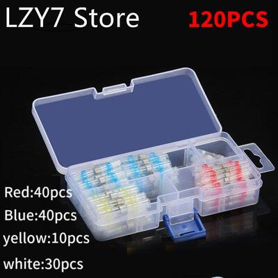 120/150PCS Seal Waterproof welding heat shrinkable wire conn