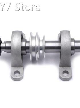 M14 Thread Spindle Shaft Pulley Practical DIY Wood Lathe Hea