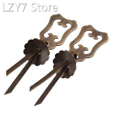 Bronze Brass Jewelry Box Pull Handle Hardware W/ U-Shaped Pi