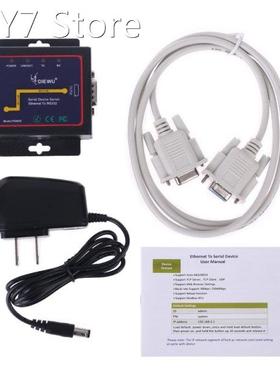 DB9 RJ45 to RS232 Ethernet TCP/IP Serial Server Module Ether