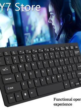Wired Keyboard USB Ultra Thin Keypad for Notebook Lapto