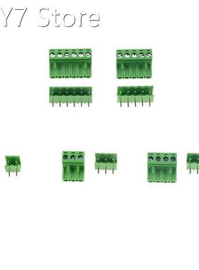 10sets/lot HT5.08 Right Angle 2 3 4 5 6 pins Terminal plug t