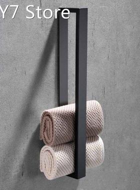 Bathroom Stainless Steel Towel Rack Holder Self-Adhesive Wal
