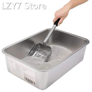 Foam Metal Litter Scoop Detachable Padded Shovel Deep Long
