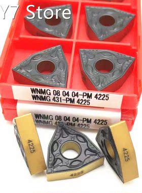 10 pieces WNMG080404 PM 4225 WNMG 080404 PM 4225 High-qualit