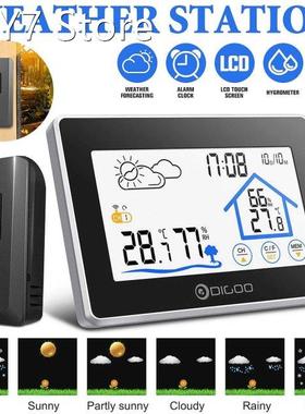 Digoo DG-TH8380 Wireless Touch Weather Station Indoor Outdoo