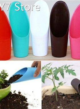 1Pc New Soil Plastic Spade Shovel Cup Succulent DIY Bonsai P