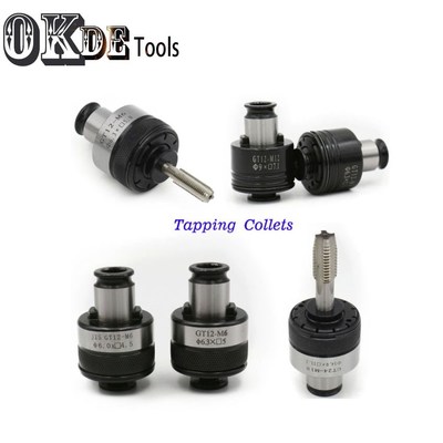 7pcs/set GT12 G0312 ISO/DIN/JIS M3-M12 Tapping Collets Chuck