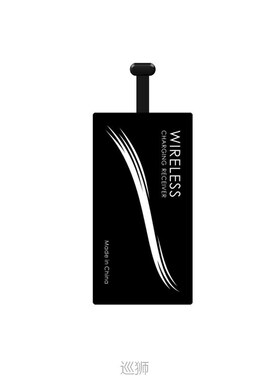 Type-C Wireless Charger AdapterQi Wireless Charging Kit Tran