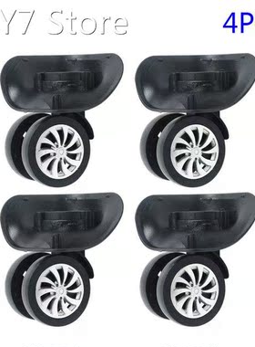 4pcs/set Dual Roller Wheels Universal Swivel Casters Replace