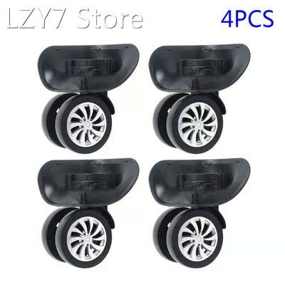 4pcs/set Dual Roller Wheels Universal Swivel Casters Replace