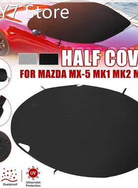 Car Cover Soft Top Roof Protect Half Cover 420D Waterproof A