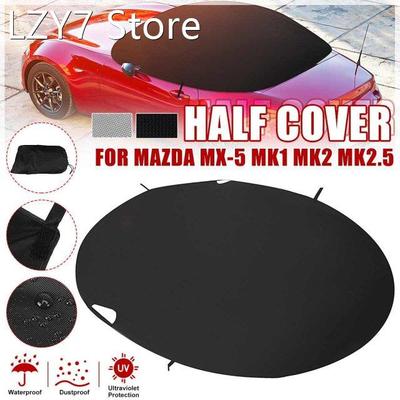 Car Cover Soft Top Roof Protect Half Cover 420D Waterproof A