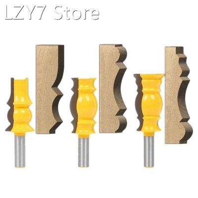 3 Pcs 1/2 Inch Shank Crown Molding Router Bit Raised Panel W