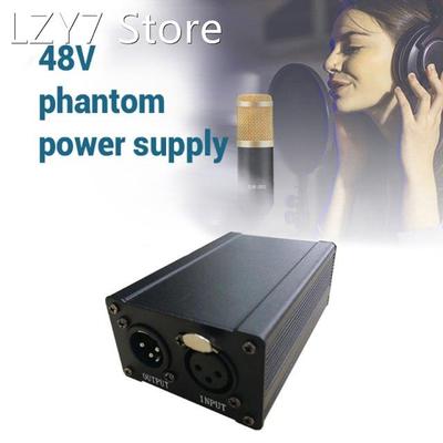 K1KF 48V USB Phantom Power Supply for Microphone Professiona