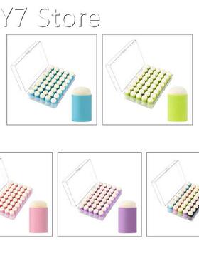 Finger Sponge Daubers with Storage Case 40 Pack Craft Sponge