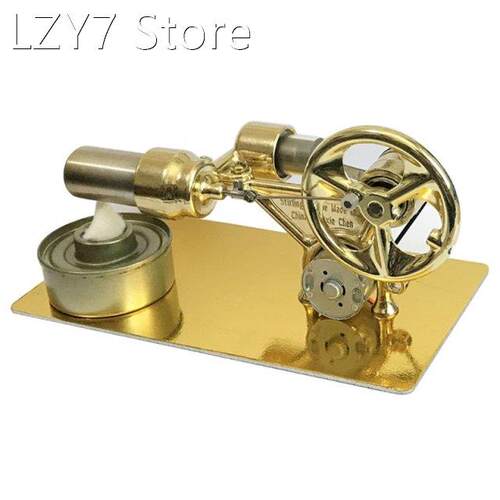 964E Hot Air All Metal Stirling Engine Motor Power Generator