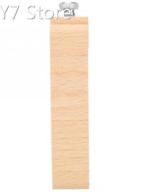 Manual Leather Wooden Sandpaper Block Handmade DIY Sanding B