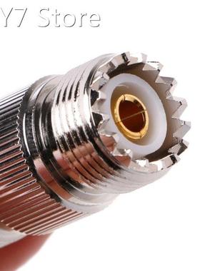 UHF PL-259 SO-239 Female To UHF Female Jack RF Straight Conn