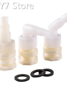 9~13mm Barbed 45°90° Elbow Connector 1/2 Thread Conn