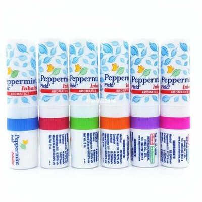 6pcs/lot Thailand Floral Smell Nasal Inhaler Refreshing Brai